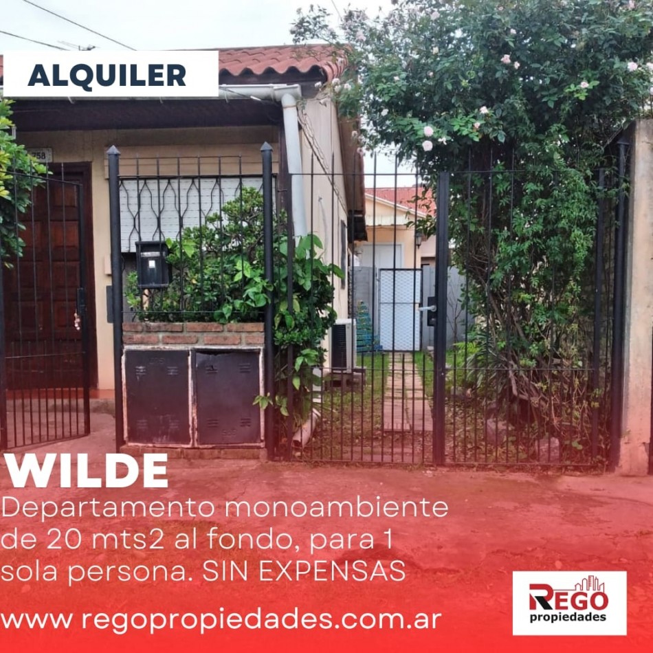 DEPARTAMENTO- TIPO PH DE 20MTS2- SIN EXPENSAS