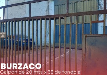 GALPON EN VENTA -Burzaco ( a metros de Ruta 4 y Rotonda los Pinos)