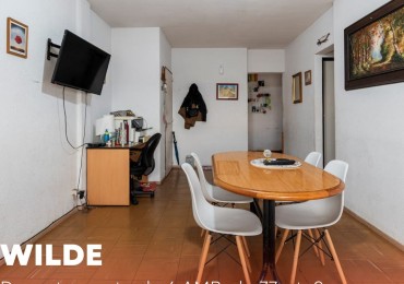 ALQUILER: Departamento de 4 amb de 77mts2 a metros de la estacion de Wilde